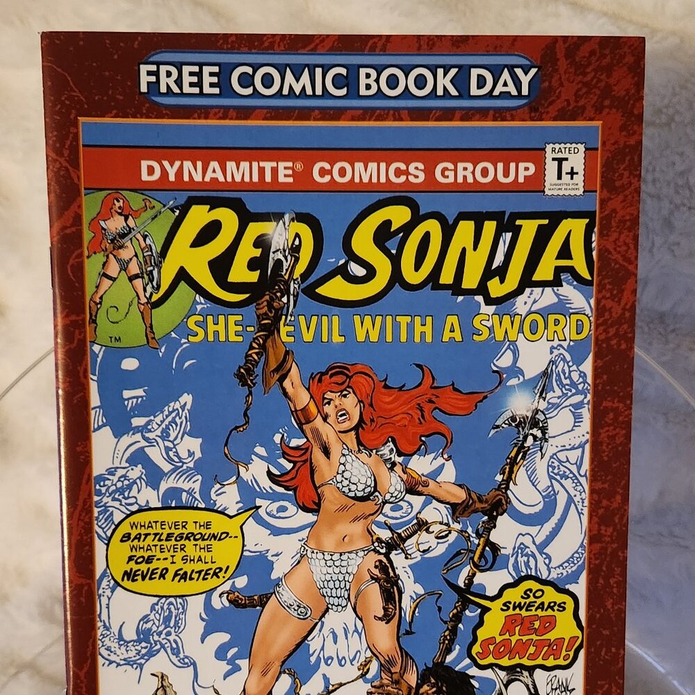 Red Sonja: She-Evil With A Sword #1 (FCBD 2022) Dynamite Comics Group, Mel Rubi